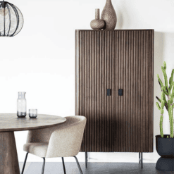 Eleonora wandkast Remi 2-drs. 96cm bruin