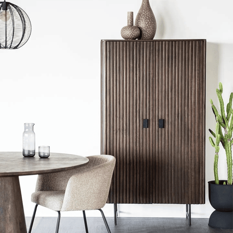 Eleonora wandkast Remi 2-drs. 96cm bruin