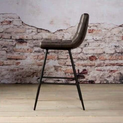 Navarra barkruk Antraciet