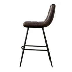 Navarra barkruk Antraciet