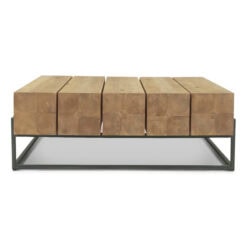 Tiago Salontafel Gerecycled Teak Hout 108cm
