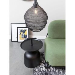 Valier 1-lichts hanglamp zwart