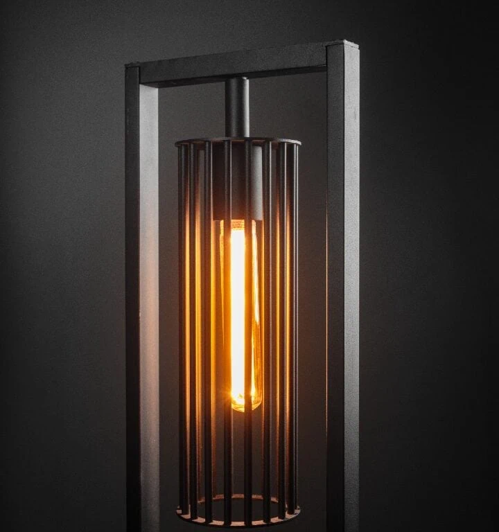 Birdy Vloerlamp zwart 140cm