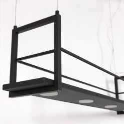 Hanglamp Linh met rek 4-lichts