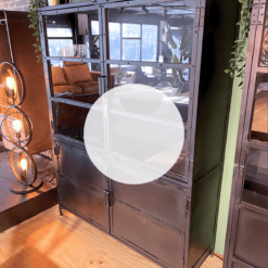 Trevor 140 cm metaal en mangohout