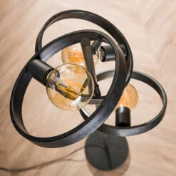 Octavia 3-lichts vloerlamp industrieel