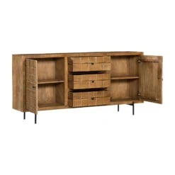Cubical dressoir mangohout 160cm