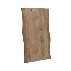 Demi verstelbare onderstel met mangohouten boomstam blad