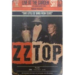 metalen bord ZZTop