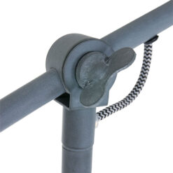Nove vloerlamp industrieel grijs