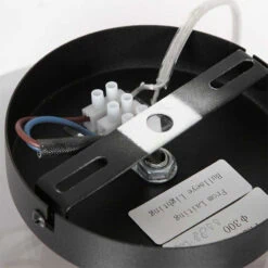 Plafonniere Reflection smoke glass large