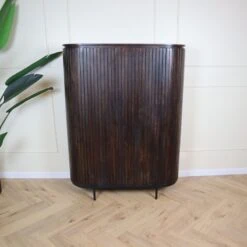 Noor wandkast 115 cm walnoot