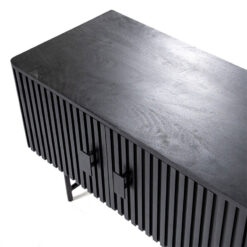 Eleonora dressoir Remi 6-drs. 250cm zwart