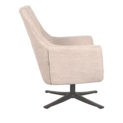 Porelli Draai fauteuil Natural Boucle 2