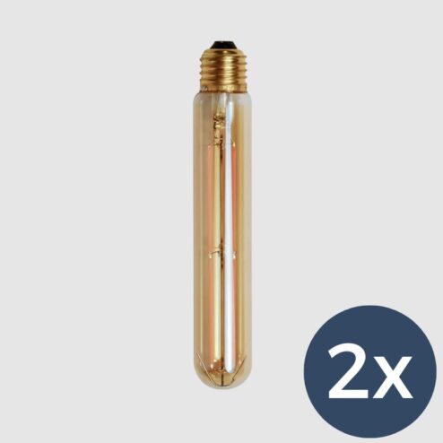 2x LED Buis E27 30 cm lichtbron