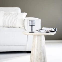 Bijzettafel Aime 45x45 beige