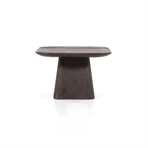 Bijzettafel Aron vierkant 60x60 bruin