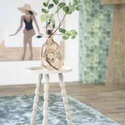 Bijzettafel Bean creme