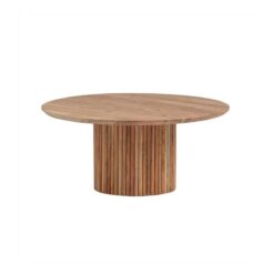Salontafel conrad acaciahout naturel ø90