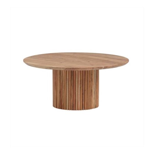 Salontafel conrad acaciahout naturel ø90