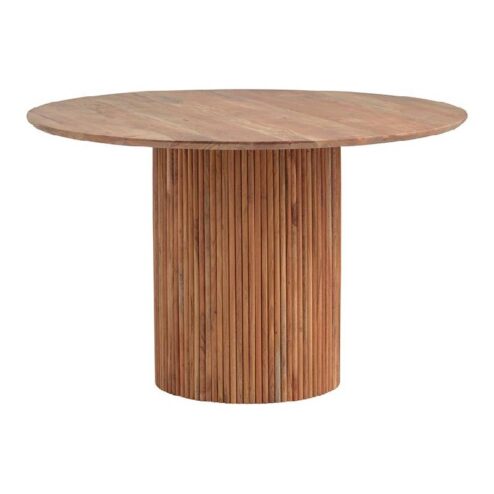 Eetkamertafel conrad acaciahout naturel ø120