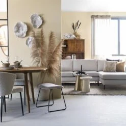 Bijzettafel Glaze crème