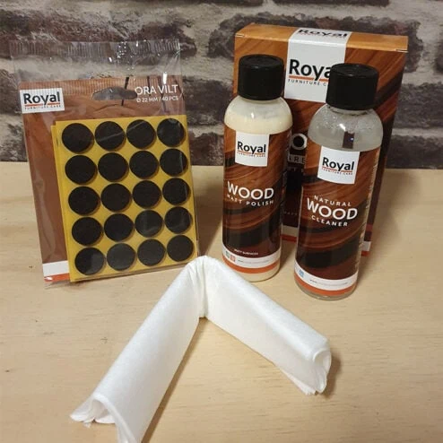 Onderhoudsset basic voor naturel houten kasten