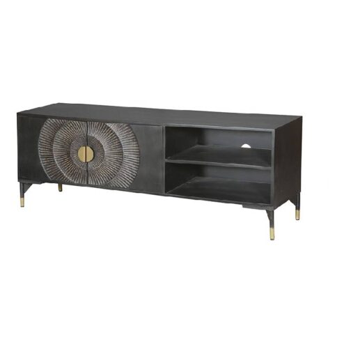 Tv kast sunshine met 2 deurs en 2 open vakken 160cm