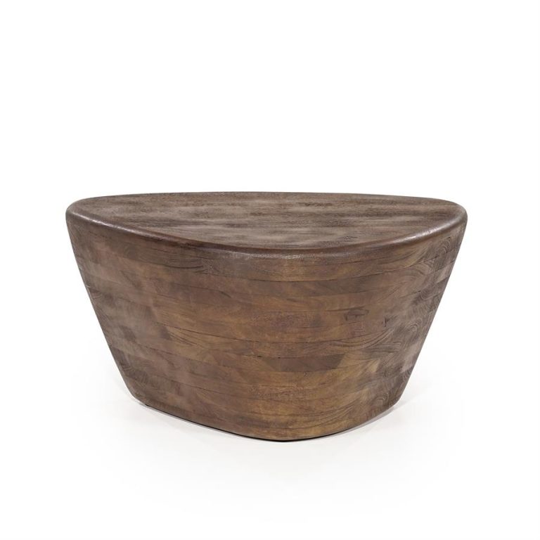 Salontafel Mila 70x53 bruin