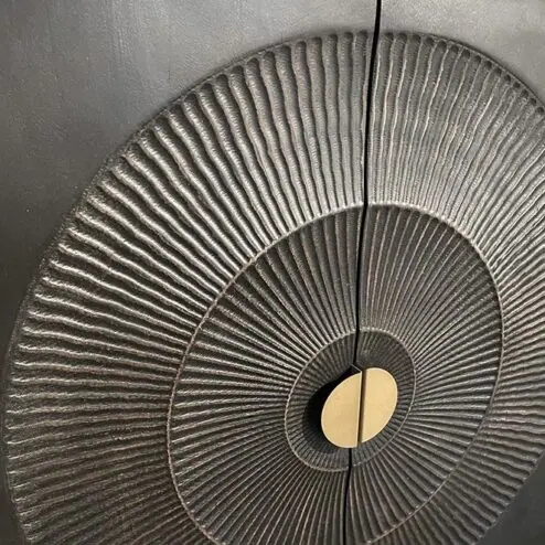 Tv kast sunshine 3 deurs en 2 open vakken 190cm