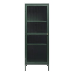 Gulltop vitrinekast groen metaal 160cm-3.jpg