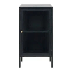 Kaya 1 deurs vitrinekast zwart metaal 45cm-2.jpg