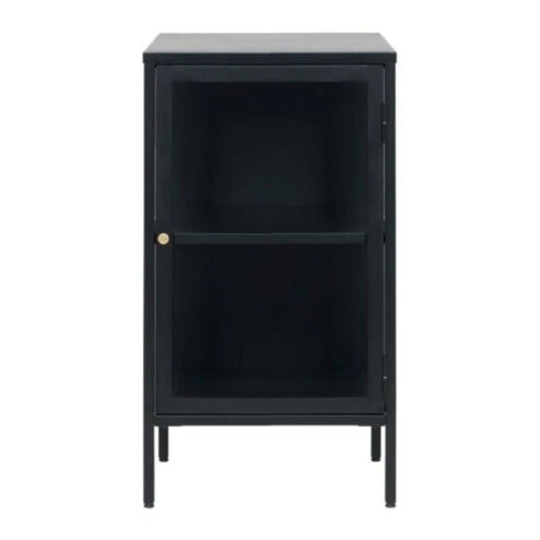 Kaya 1 deurs vitrinekast zwart metaal 45cm-2.jpg