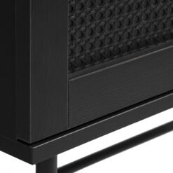 Pernille bijzettafel zwart melamine rotan 45cm-4.jpg