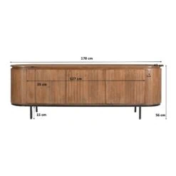 Noor tv-meubel 170cm naturel