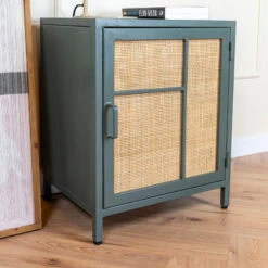 DPX Furniture Ayane nachtkastje olive 45x35cm