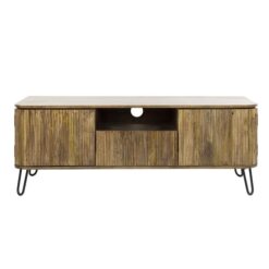 Belisa TV-meubel mangohout  zandkleur 135cm