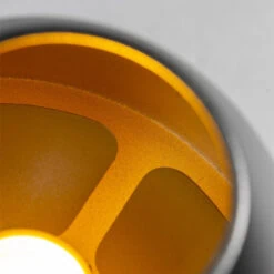 ETH Claire 4-lichts hanglamp zwart/goud