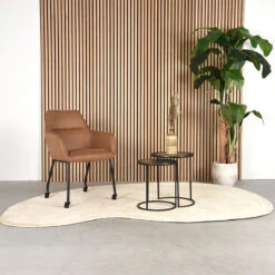 Eetkamerstoel lenny cognac