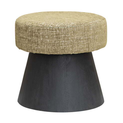 Ossana hocker - fabric Memphis 18 - round 50x50x50