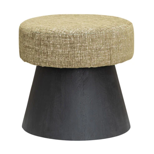 Ossana hocker - fabric Memphis 18 - round 50x50x50