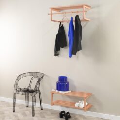 Nadia schoenenrek Oranje metaal