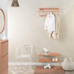 Nadia schoenenrek Oranje metaal