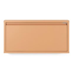 Pippen industrieel schoenenkast 1 lade Oranje metaal