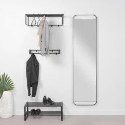 Spiegel REEF Large Zwart