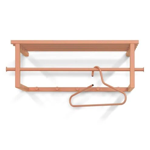 Wandkapstok Nadia Oranje metaal