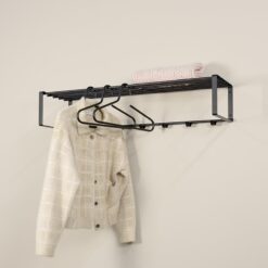 Wandkapstok REEF 2 XL zwart