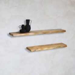 Londo wandplank zwevend 80cm Mangohout