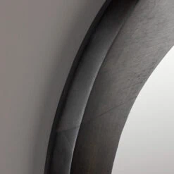 Aren Spiegel Hout Zwart 71cm