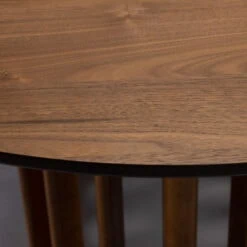 Barlet Eettafel Walnoot Rond 120cm